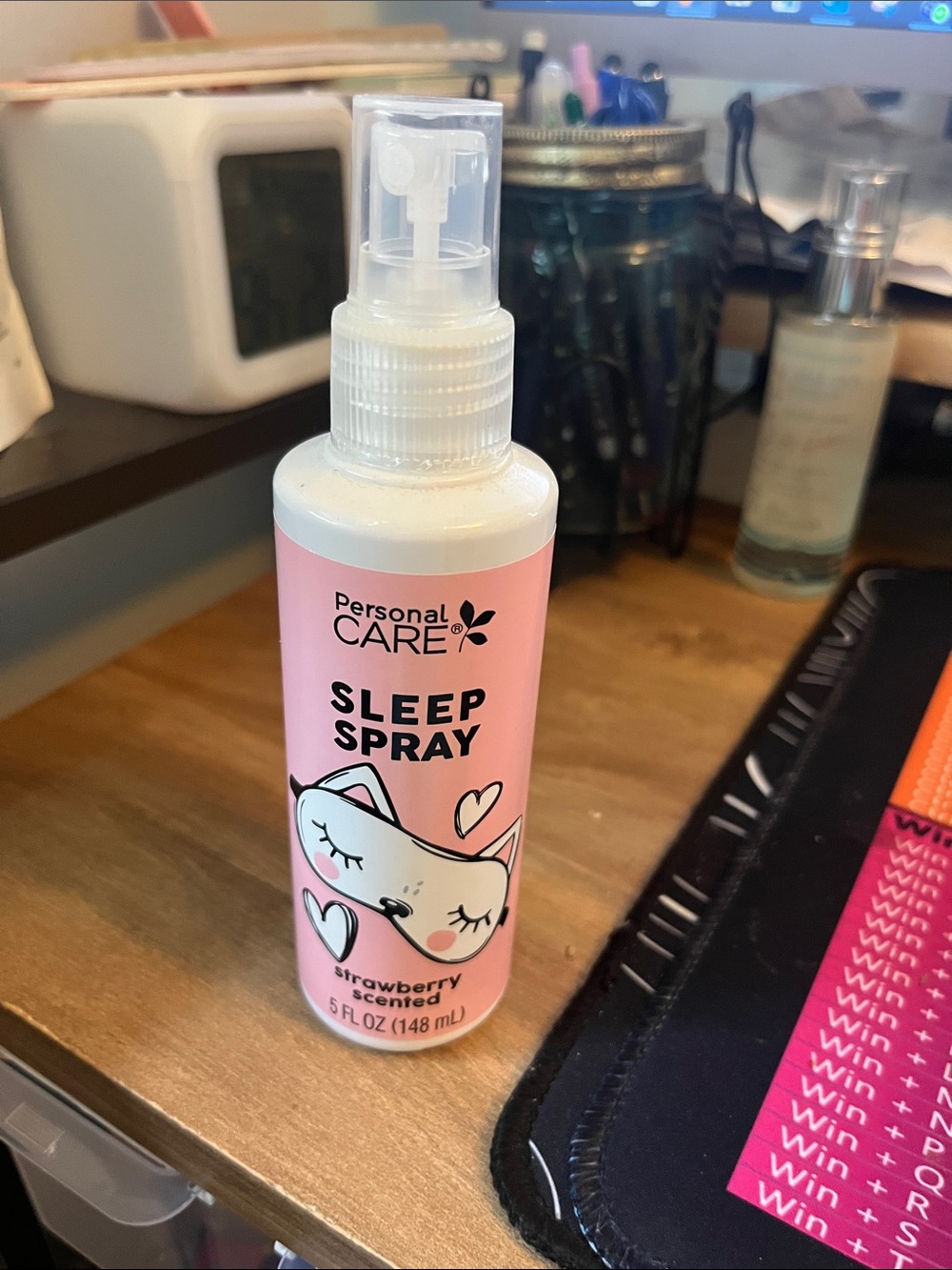 Persona Pink Sleep Spray - Strawberry Scented Bottle